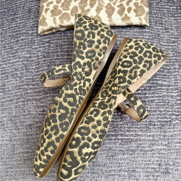 Lucky Brand Cyrena Animal Print flats Size 8 BNWT - Picture 3 of 7